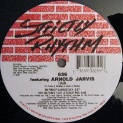 636 FEATURING ARNOLD JARVIS - Rain