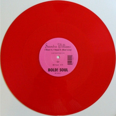 SANDRA WILLIAMS - I Want It, I Need It