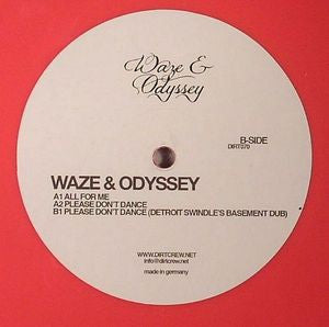 WAZE & ODYSSEY - Please Don't Dance EP
