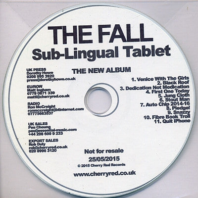 THE FALL - Sub-Lingual Tablet