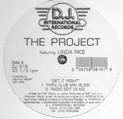 THE PROJECT - Get It Right