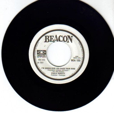 PAULA PARFITT - I'm Gonna Give You Back Your Ring / Love Is Wonderful
