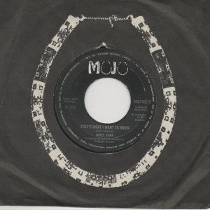 JAMES CARR - Freedom Train / That's What I Want To Know