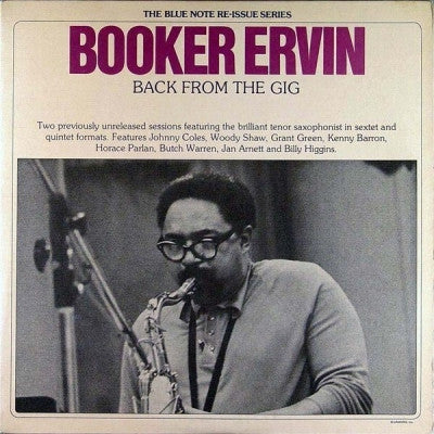 BOOKER ERVIN - Back From The Gig