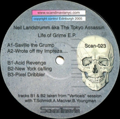 NEIL LANDSTRUMM AKA THE TOKYO ASSASSIN - Life Of Grime E.P.