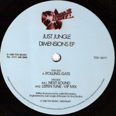 JUST JUNGLE - Dimensions EP