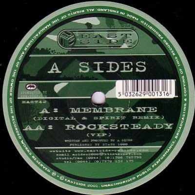 A SIDES - Membrane / Rocksteady Remixes