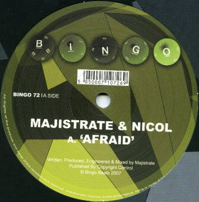 MAJISTRATE & NICOL - Afraid / Bill Murry