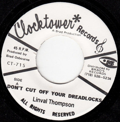 LINVAL THOMPSON - Don't Cut Off Your Dreadlocks