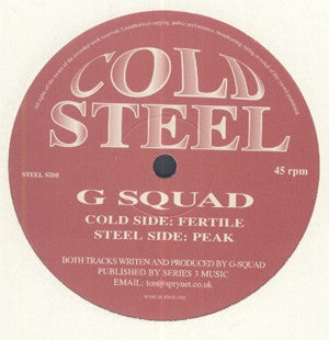 G SQUAD - Fertile / Peak