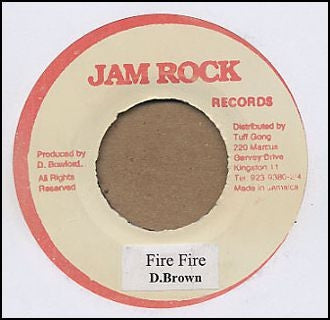 DENNIS BROWN - Fire Fire / Fire Fire Version