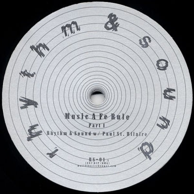 RHYTHM & SOUND W/ PAUL ST.HILAIRE (TIKIMAN) - Music A Fe Rule