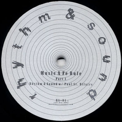 RHYTHM & SOUND W/ PAUL ST.HILAIRE (TIKIMAN) - Music A Fe Rule