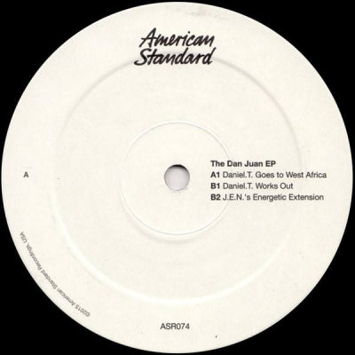 DANIEL T / JEN - The Dan Juan EP