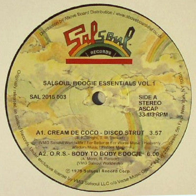 VARIOUS - Salsoul Boogie Essentials Vol. 1