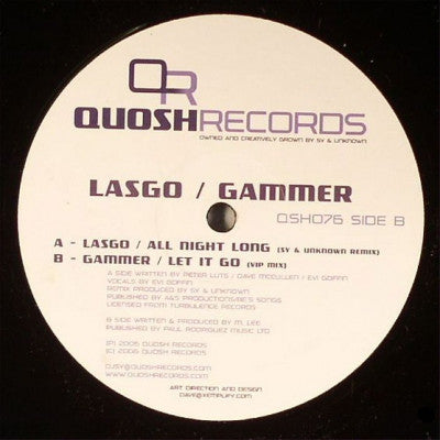 LASGO / GAMMER - All Night Long / Let It Go (Remixes)