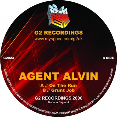 AGENT ALVIN - On The Run / Grunt Job