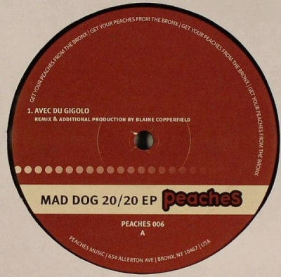 VARIOUS - Mad Dog 20/20 EP