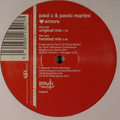 PAUL C & PAOLO MARTINI  - Amore