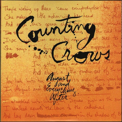COUNTING CROWS - August And Everything After