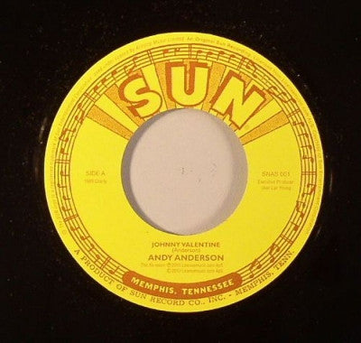ANDY ANDERSON / SONNY BURGESS - Johnny Valentine / Find My Baby For Me