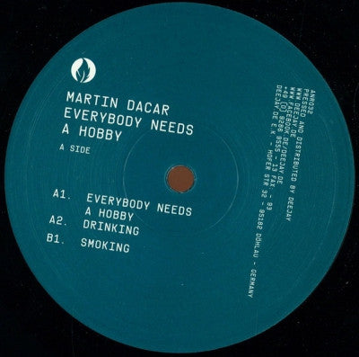 MARTIN DACAR - Everybody Needs A Hobby