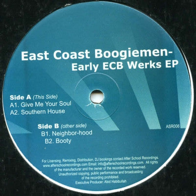 EAST COAST BOOGIEMEN - Early ECB Werks EP