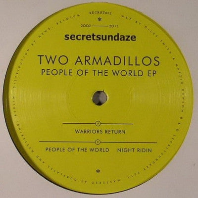 TWO ARMADILLOS - People Of The World EP
