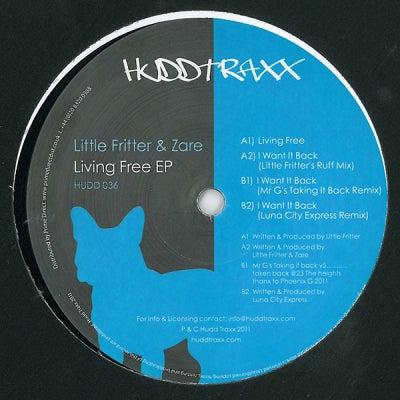 LITTLE FRITTER & ZARE - Living Free EP