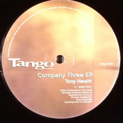 TONY HEWITT / LEWIS TWINS - Company Three EP
