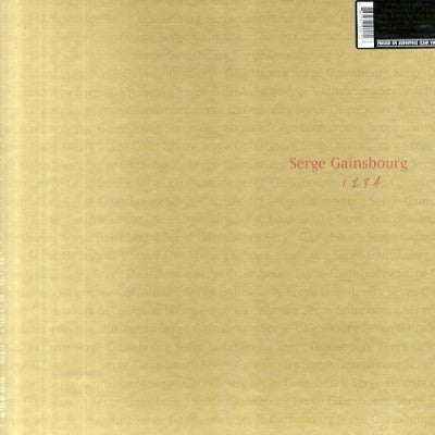 SERGE GAINSBOURG AVEC ALAIN GORAGUER ET SON ORCHESTRE - 1 2 3 4