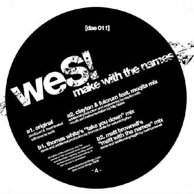 WES! - Make With The Names
