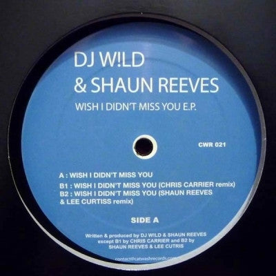DJ W!LD & SHAUN REEVES - Wish I Didn't Miss You