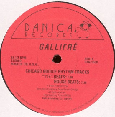 GALLIFRE - Chicago Boogie Rhythm Tracks