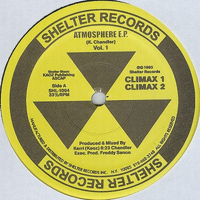 KERRI CHANDLER - Atmosphere E.P. Vol 1