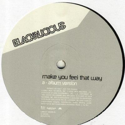 BLACKALICIOUS - Make You Feel That Way / Paragraph President