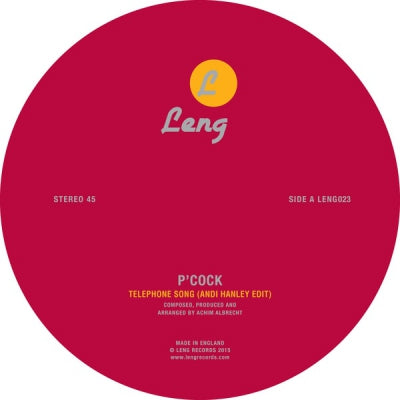 P'COCK  / FRANCIS LAI - Telephone Song / Young Freedom
