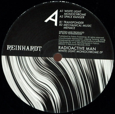 RADIOACTIVE MAN - White Light Monochrome EP