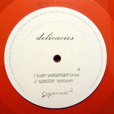 SVEN WEISEMANN / SPECTER / DUIJN & DOUGLAS / WATER FIELD - Delicacies
