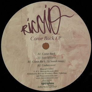 RICCIO - Come Back