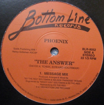 PHOENIX - The Answer