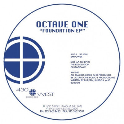 OCTAVE ONE - Foundation EP
