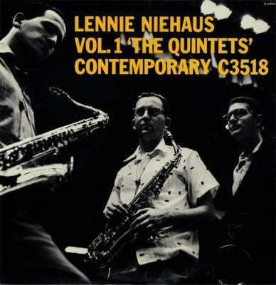 LENNIE NIEHAUS - Vol.1 The Quintets