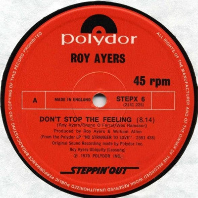 ROY AYERS - Don't Stop The Feeling