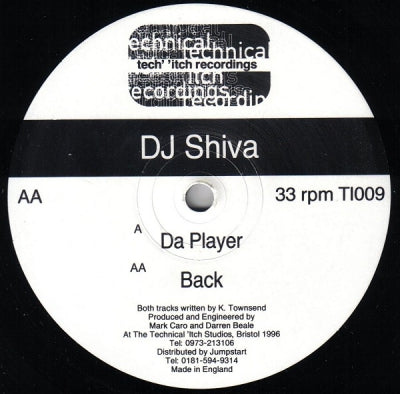 DJ SHIVA - Da Player / Back