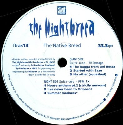 THE NIGHTBREED - The Native Breed