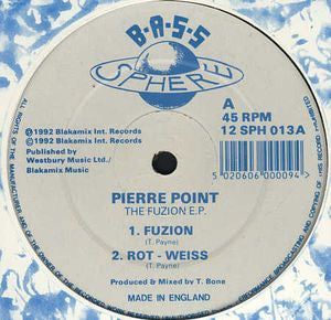 PIERRE POINT - The Fuzion E.P.