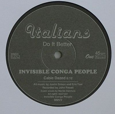 INVISIBLE CONGA PEOPLE  - Cable Dazed / Weird Pains