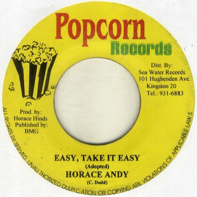 HORACE ANDY - Easy, Take It Easy