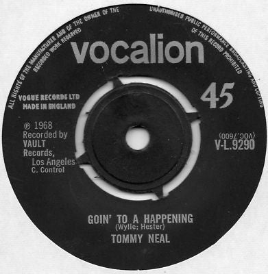 TOMMY NEAL - Goin' To A Happening / Tee Ta
